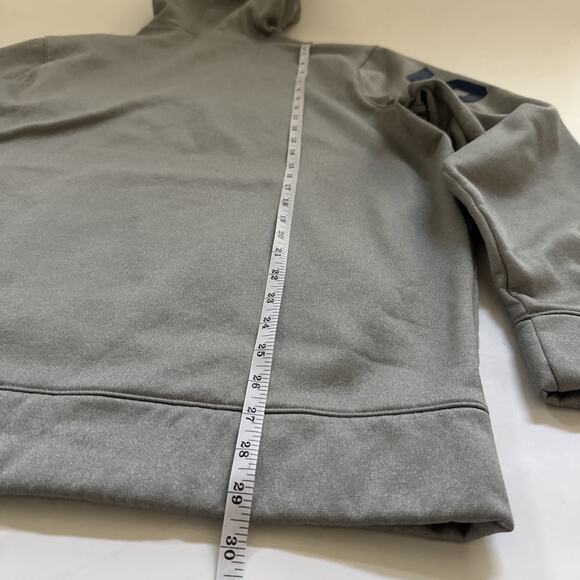 BC Under Armour Hooded Sweatshirt Mens XL Gray Football Eagles Hoodie - Picture 6 of 8